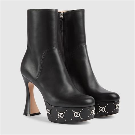 gg gucci boots|gucci platform boots.